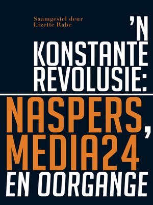 cover image of 'n Konstante Revolusie